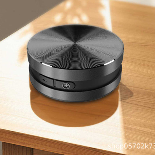 Cross-border Metal Waterproof Bone Conduction Bluetooth Audio Portable Magnetic Small Resonance Mini Speaker Creative Gift