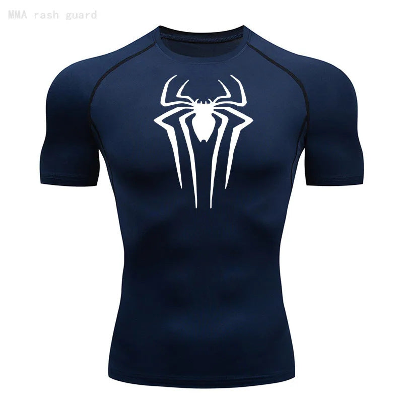 European And American Cross-border Amazon Hot Sale T-shirt 3D Printing Quick-drying Clothes Sports Fitness Sweat-absorbent Short Sleeve One-piece Delivery