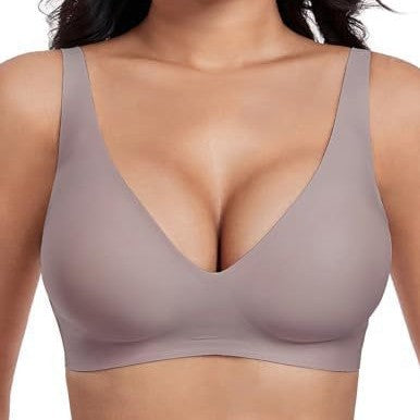 Cross-Border Exclusive Foreign Trade Women's Popular Seamless Wireless Comfortable Full-Cup Bra Amazon Hot Sale In Stock