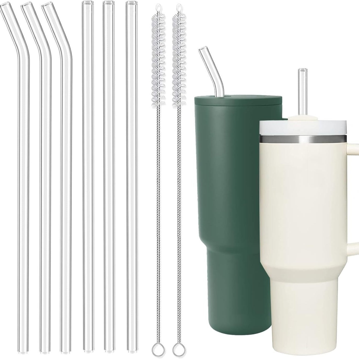 High Transparent 310mm Straw Stanley Adventure Stanley Thermos Cup Straw 30/40oz
