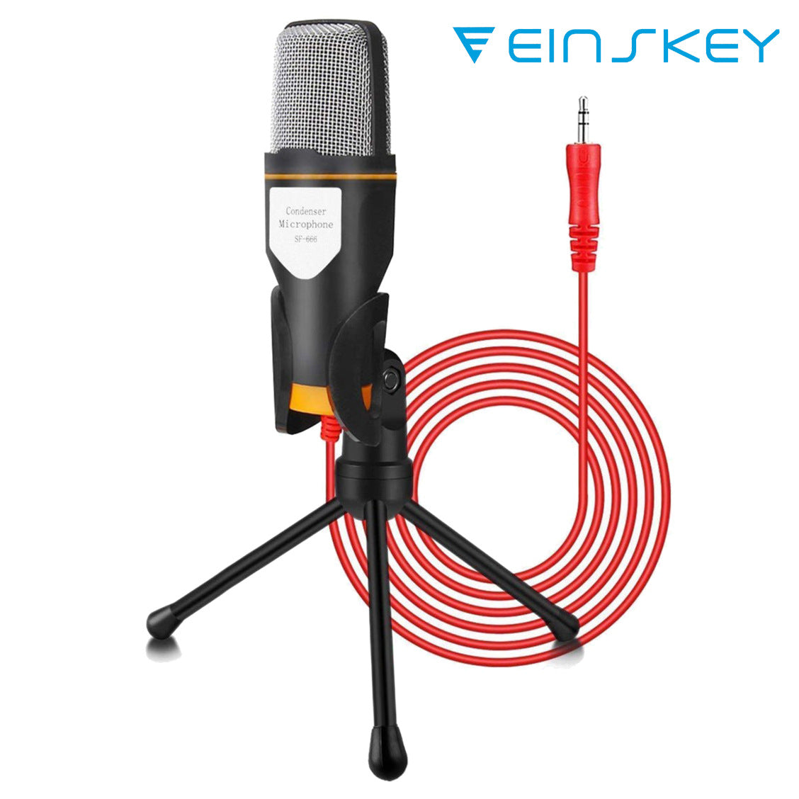 Cross-border Foreign Trade Wholesale Computer Wheat Video Voice Microphone Anchor Mobile Phone Karaoke Condenser Microphone With Bracket