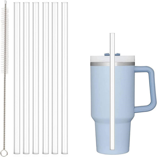 High Transparent 310mm Straw Stanley Adventure Stanley Thermos Cup Straw 30/40oz