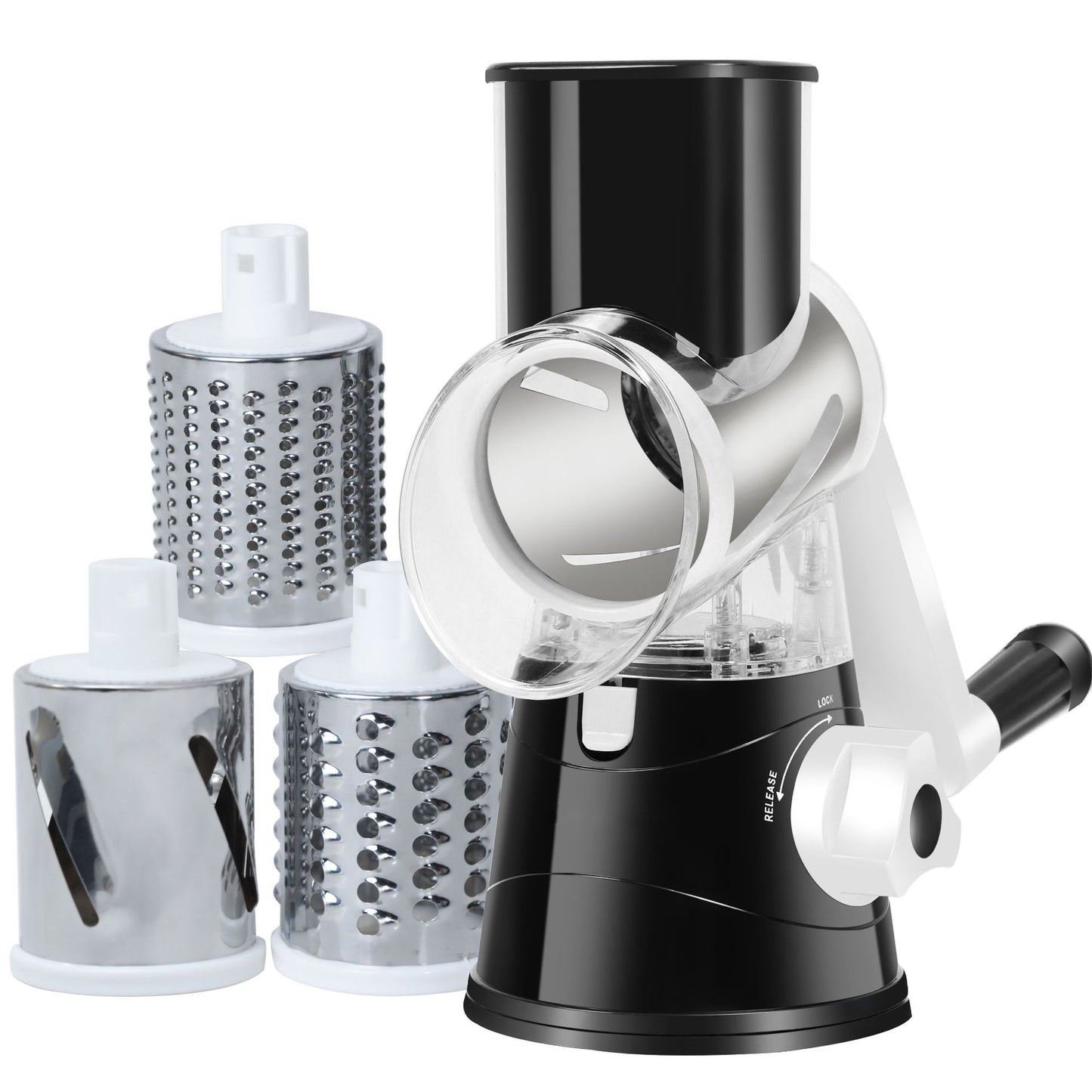 Multi-function Drum Vegetable Cutter Hand Kitchen Shredder Grater Potato Slicer