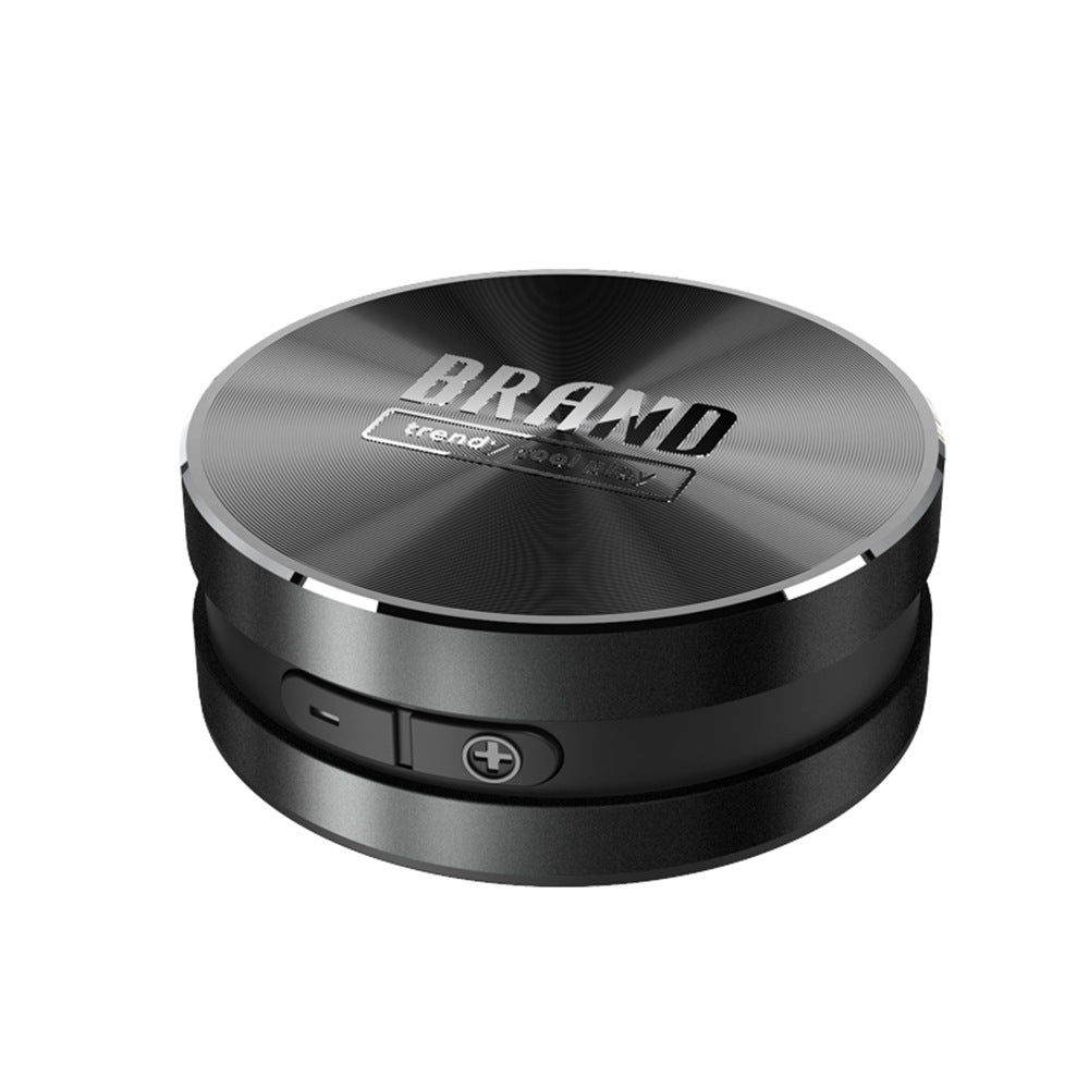 Cross-border Metal Waterproof Bone Conduction Bluetooth Audio Portable Magnetic Small Resonance Mini Speaker Creative Gift