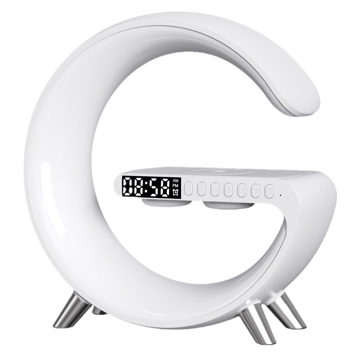 Cross-border Explosions New Large G Bluetooth Audio N69 Colorful Lights With Alarm Clock Desktop Multi-functional Wireless USB Charge