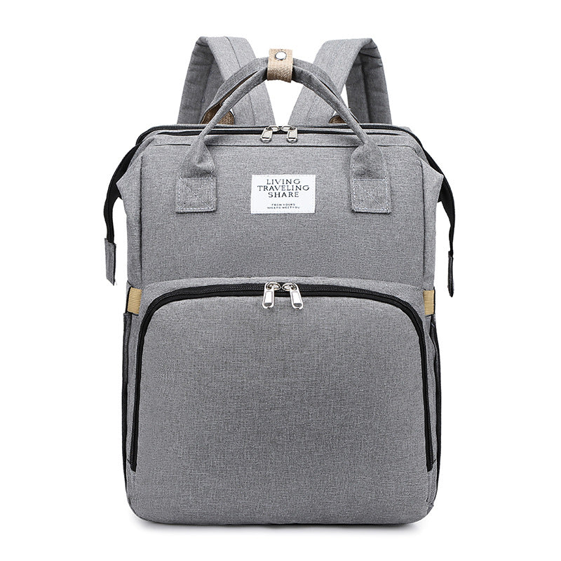 Cross-Border New Bed Bag, Integrated Mommy Bag, Outing Handbag, Mother And Baby Bag, Portable Multi-Functional Mommy Bag, Backpack