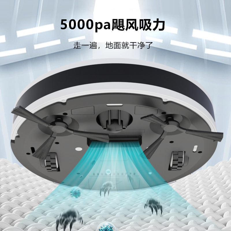 Full-automatic Sweeping Robot, Intelligent Household Suction, Sweep And Drag All-in-one Machine, Floor Washing And Mopping Three-in-one Vacuum Cleaner