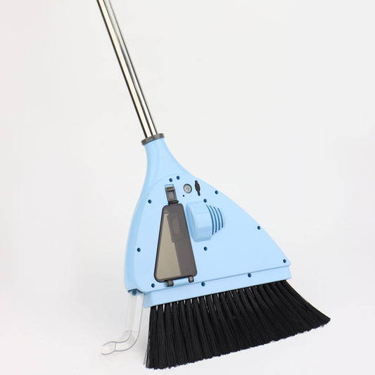 Two-In-One Vacuum Cleaner Broom Vacuum Cleaner Broom Cleaning Brush Multifunctional Handheld Electric Wholesale Manufacturer Cross-Border