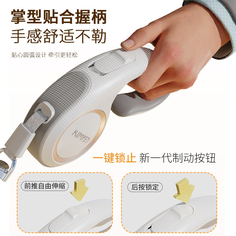 Dog Leash 5m Automatic Retractable Cat Leash Pet Leash Dog Leash Dog Chain Dog Rope Cross-Border Wholesale