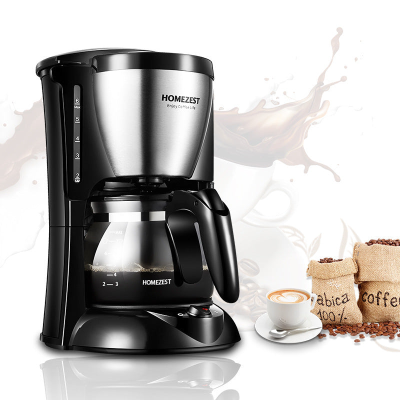 Small Drip Coffee Machine Freshly Ground Small Household Appliances Automatic Insulation Household American Coffee Machine In Stock Wholesale