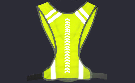 Cross-border New Amazon Outdoor Sports Arrow Indicates Reflective Unisex Night Run Riding Special Reflective Clothing