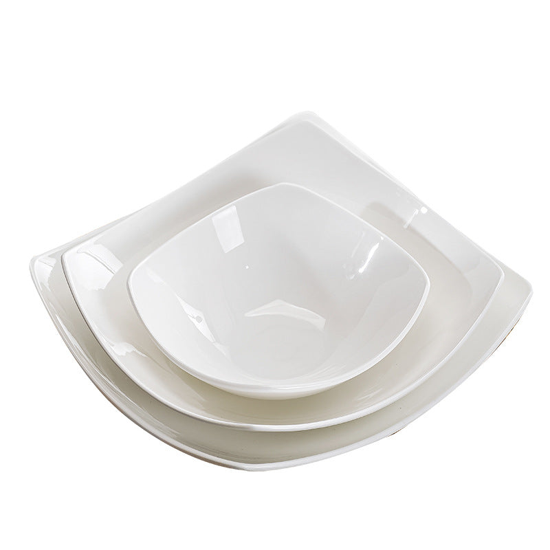 Bowl Plate Bowl Chopsticks Wholesale Jingdezhen Ceramic Bone China Household Light Luxury Bowl Plate Rice Bowl Noodle Bowl Tableware Gift