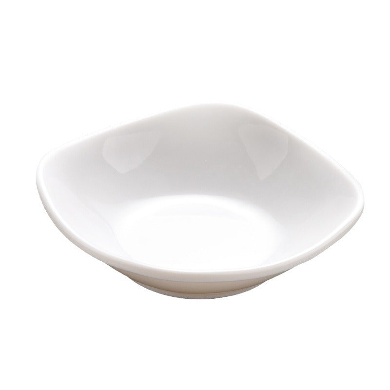 Young's Porcelain-Imitation Milamine Shatter-Resistant Round Small Flavor Dish Chinese Sushi Dipping Sauce Dish Dish Dish Dish Dish Dish Dish Dish Dish Dish Dish