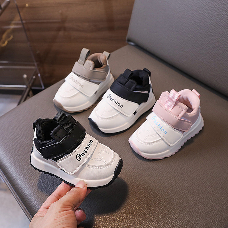 Baby Toddler Shoes Spring & Fall New Soft-Soled Non-Slip Casual Shoes For Boys And Girls Versatile Lightweight Casual Sports Shoes