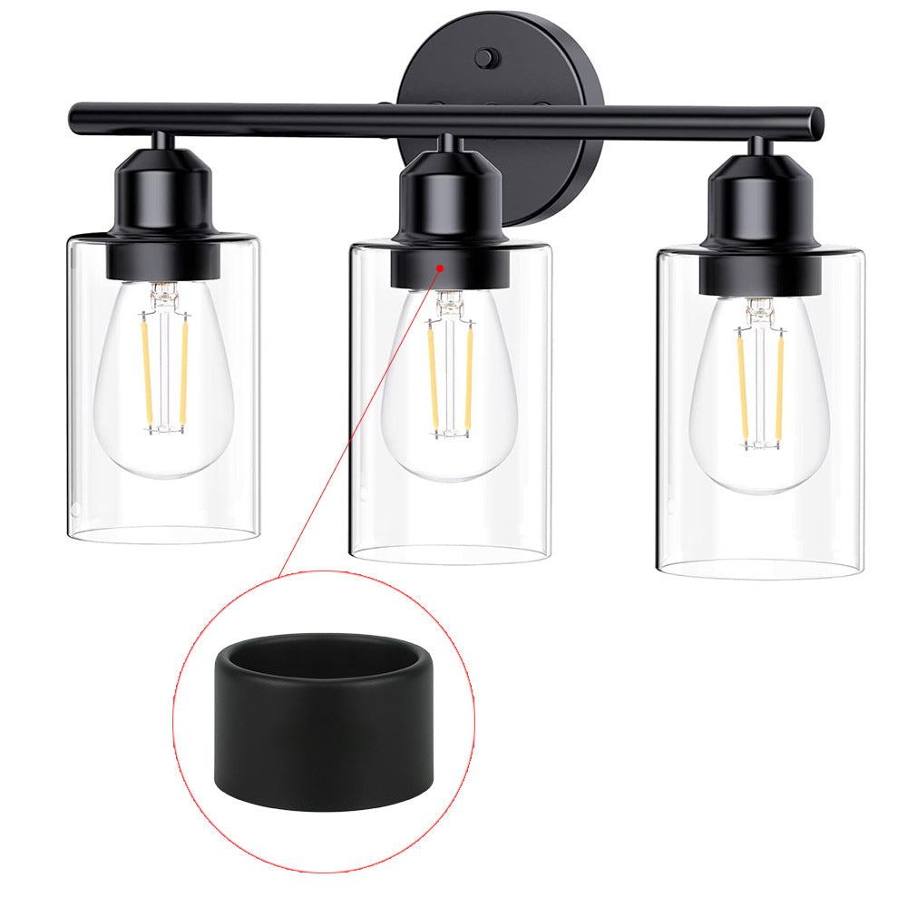 Cross-Border New Product Buckle Lamp Head Ring Lighting Accessories Lamp Cup Lamp Plate Lampshade Lamp Accessories Heightened Metal Clasp