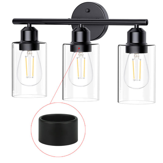 Cross-Border New Product Buckle Lamp Head Ring Lighting Accessories Lamp Cup Lamp Plate Lampshade Lamp Accessories Heightened Metal Clasp
