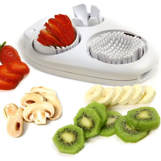 Egg Cutter Egg Slicer Three-in-One Multifunctional Egg Cutter Multifunctional Manual Stainless Steel Egg Cutter