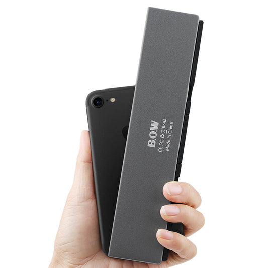Hangshi BOW Folding Bluetooth Keyboard HB199 Apple Android For Xiaomi Phablet Universal