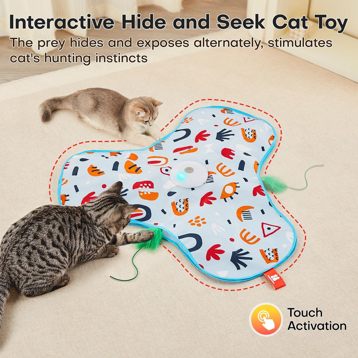 Amazon New Products List Cat Toy Hunting Cover Pet Game Cover Self-Hiding Cover Pet Toy Cover