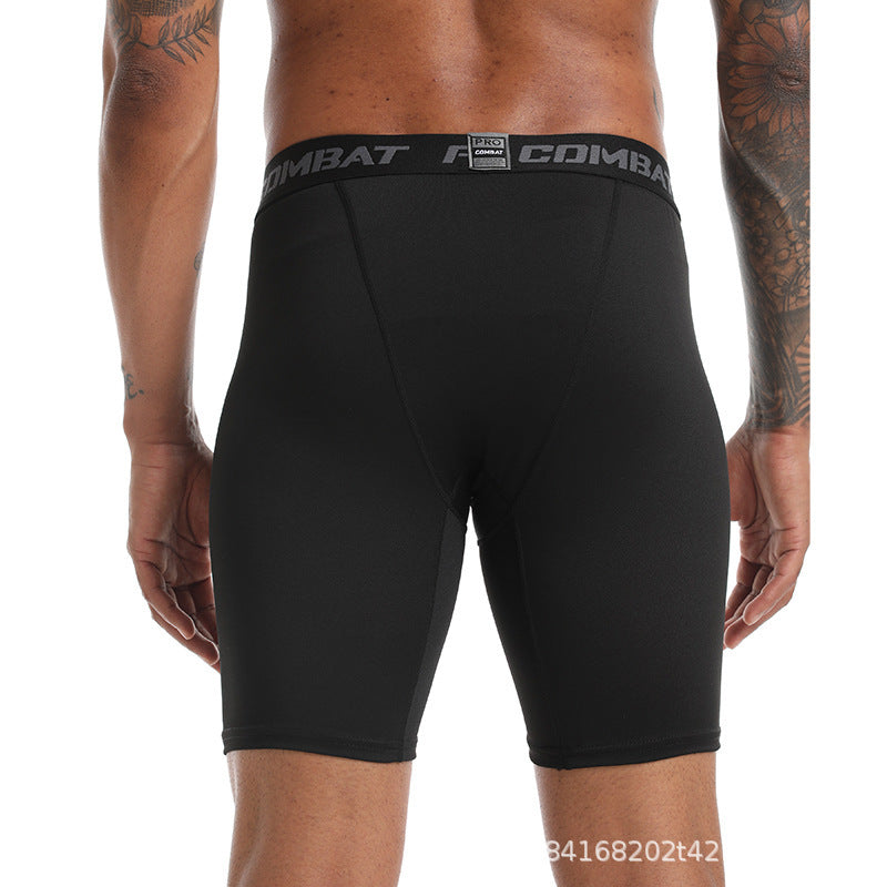 Basketball Tight Shorts Five-point American Men's Sports Running Fitness Quick-dry Bottoming Sports Students Track And Field High Elastic Training