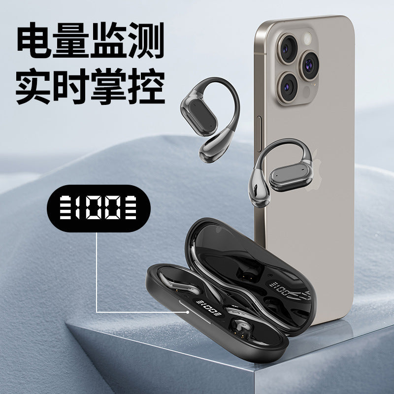 New Cross-border Q13 Non-in-ear Bluetooth Headset Ear-hanging Sports Portable Headset Long Endurance Noise Reduction Wholesale