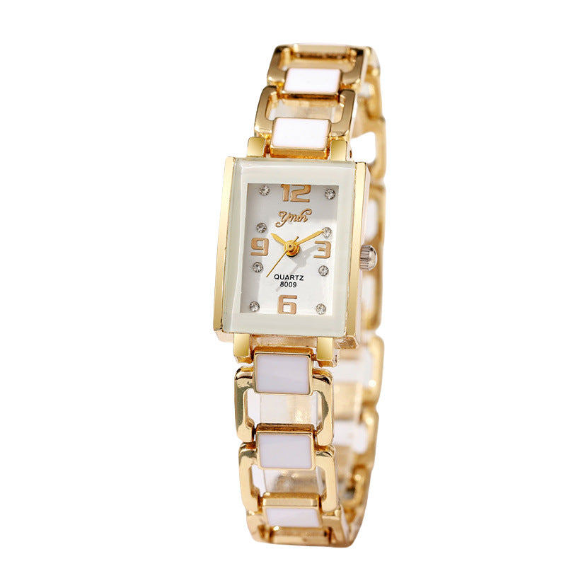 Women's Watch Ceramic Strap Fashion Personality Trend Foreign Trade Explosions Bracelet Quartz Wristwatch Advanced Sense Light Luxury Style