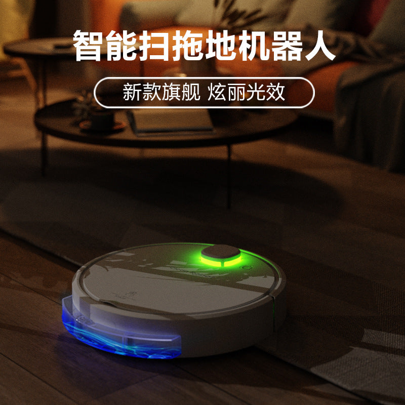 Full-automatic Sweeping Robot, Intelligent Household Suction, Sweep And Drag All-in-one Machine, Floor Washing And Mopping Three-in-one Vacuum Cleaner