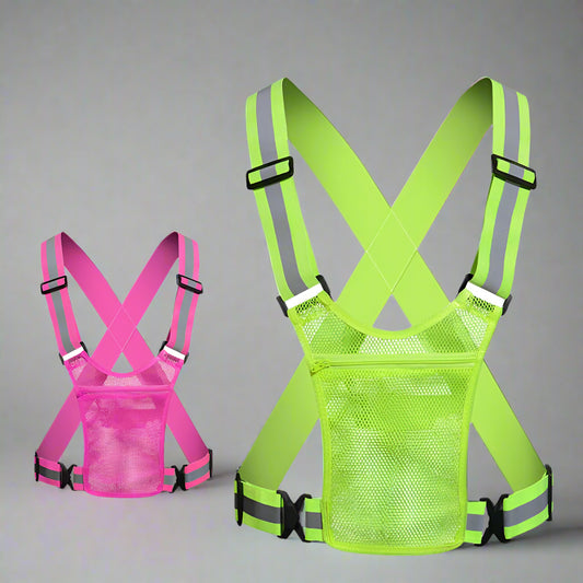 Factory Direct Reflective Vest Reflective Vest Traffic Safety Reflective Clothing Reflective Strap A Generation Of Hair