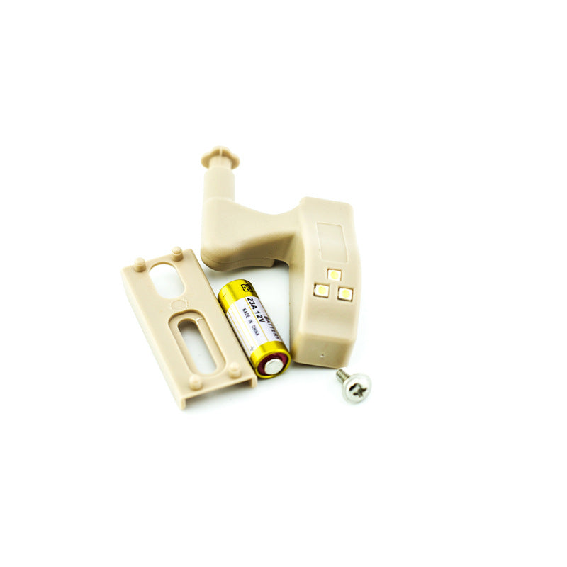 Factory Direct Furniture Hardware Accessories Hydraulic Hinge LED Lamp Cabinet Wardrobe Hinge Intelligent Induction Lamp