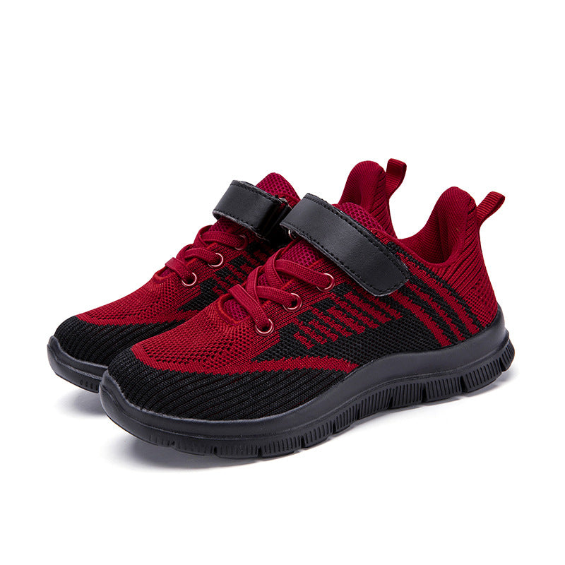 Girls Boys New Light Sneakers Summer Running Shoes Children's Mesh Breathable Casual Running Shoes
