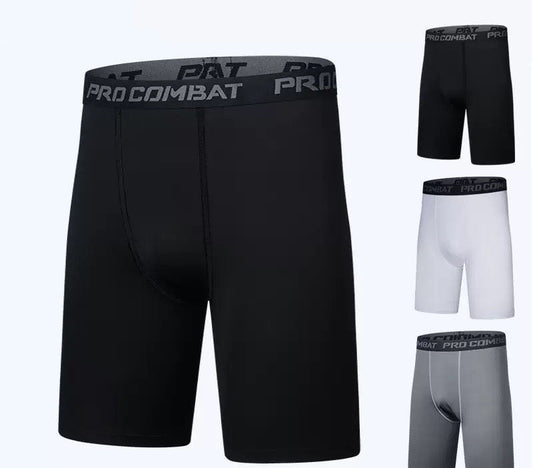 Basketball Tight Shorts Five-point American Men's Sports Running Fitness Quick-dry Bottoming Sports Students Track And Field High Elastic Training