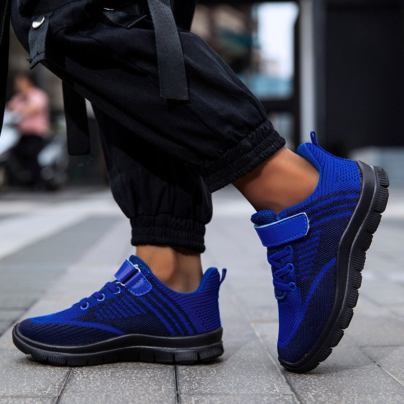 Girls Boys New Light Sneakers Summer Running Shoes Children's Mesh Breathable Casual Running Shoes