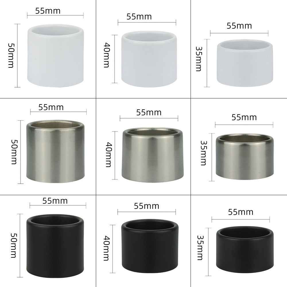 Cross-Border New Product Buckle Lamp Head Ring Lighting Accessories Lamp Cup Lamp Plate Lampshade Lamp Accessories Heightened Metal Clasp