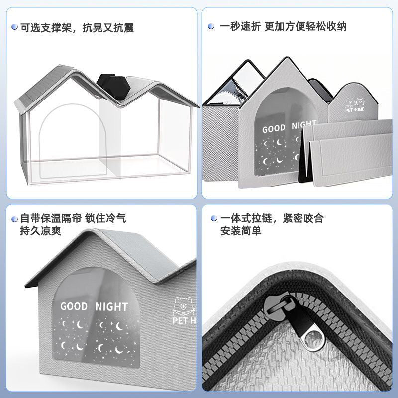 Japanese Cat Air-conditioning Room Cat Cooling Artifact Summer Cat Nest Ice Nest Dog Cat House Dog Bed Pet Ice House