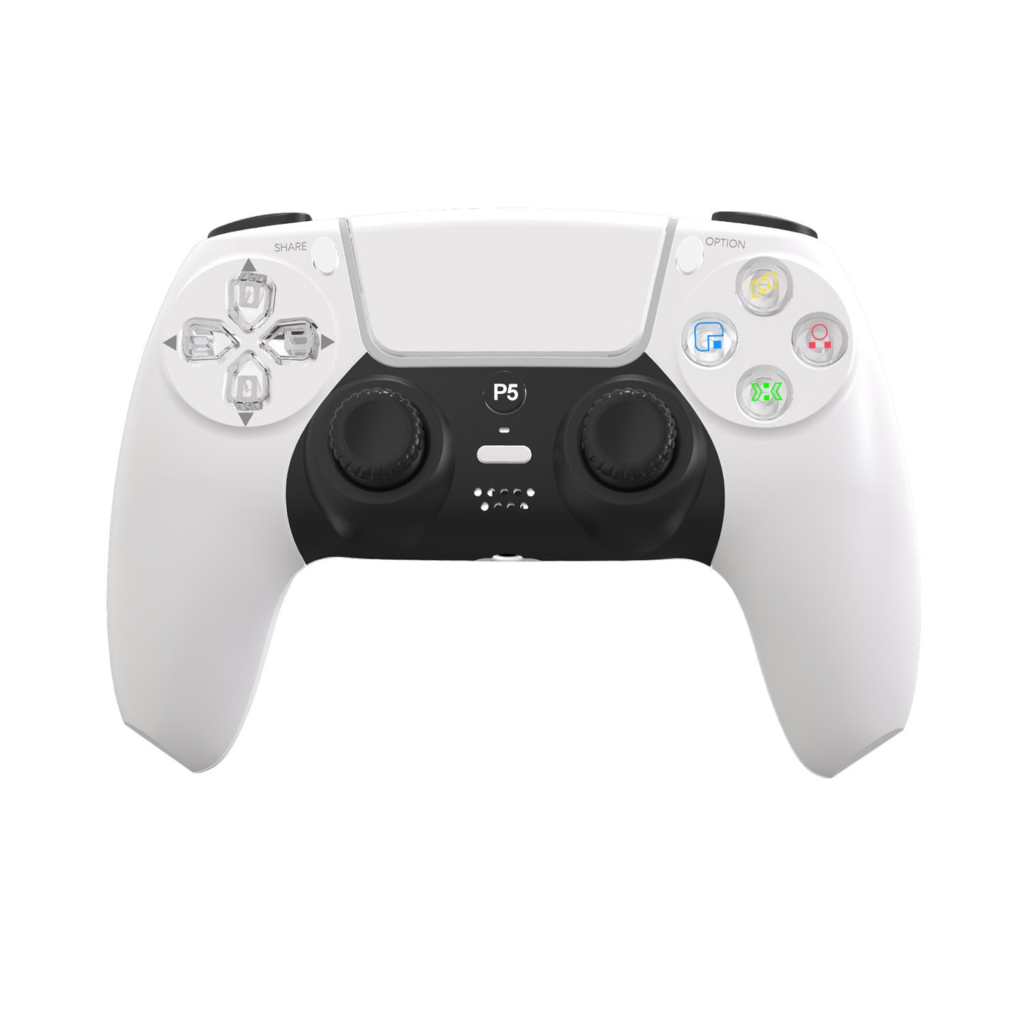 Manufacturer Ps5 Handle With Light 4.0 Bluetooth Wireless Ps5 Game Handle Six-Axis Somatosensory Vibration Ps5 Wireless Handle