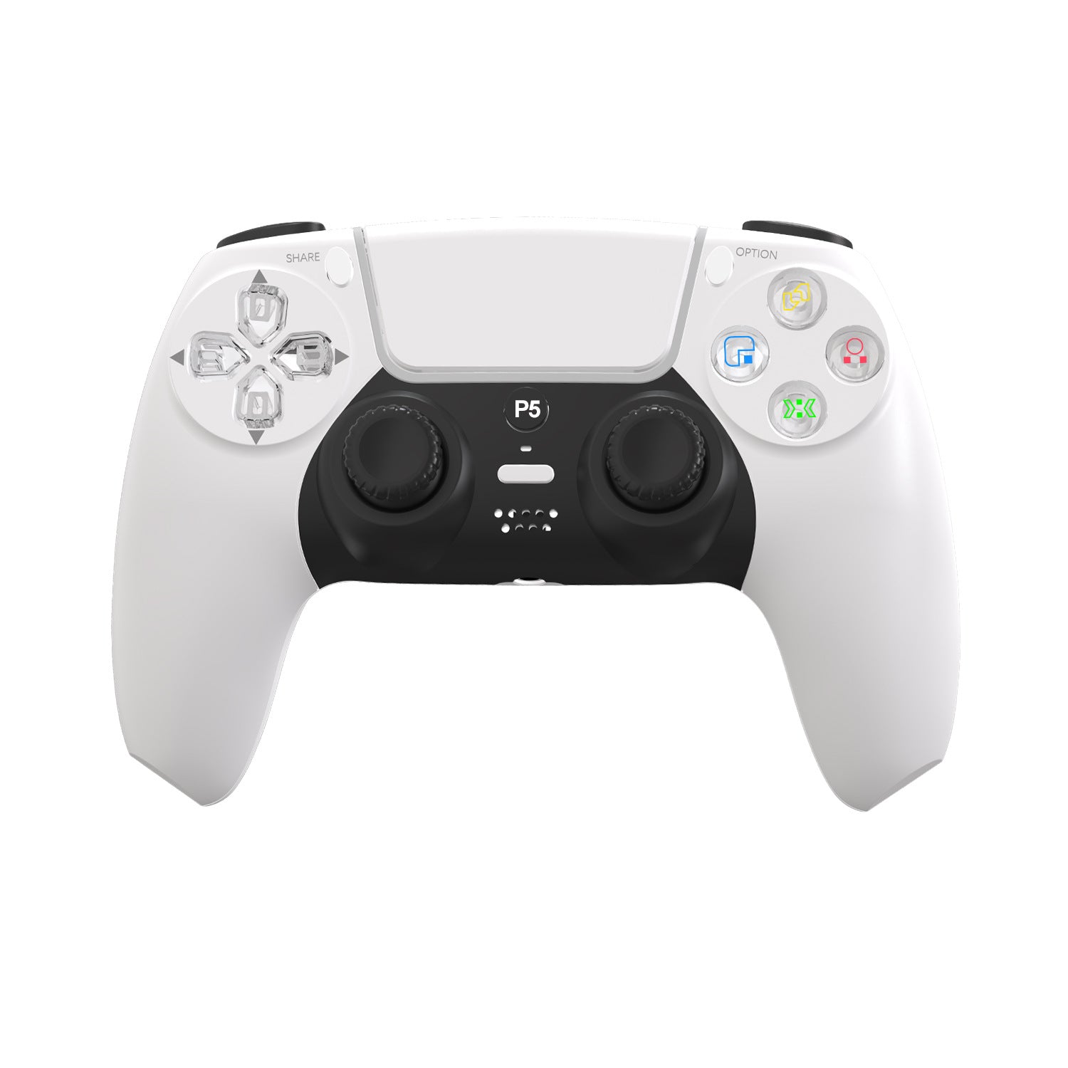Manufacturer Ps5 Handle With Light 4.0 Bluetooth Wireless Ps5 Game Handle Six-Axis Somatosensory Vibration Ps5 Wireless Handle