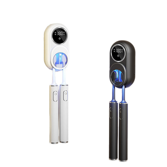 Manufacturer Toothbrush Sterilizer Storage Shelf Bathroom Smart Electric Sterilization Warehouse Wall-Mounted Storage Drying Double Toothbrush