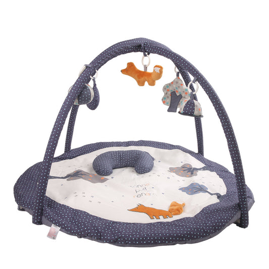 Cross-Border Ready-Made Baby Fitness Stand Little Fox With Bracket Game Mat Ready-Made Baby Crawling Mat Game Mat