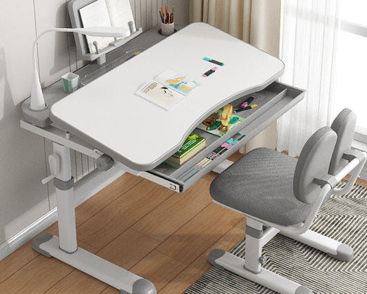 Cross-Border Home Adjustable Children's Study Table For Reading And Writing Desks And Chairs Multi-Functional Sitting Posture Correction Study Table