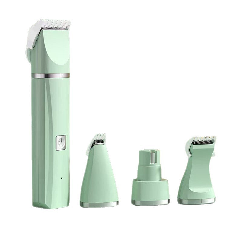 Cross-border New Pet Shaver Cat Hair Removal Electric Clippers Foot Shearing Artifact Mute Rechargeable Electric Clippers