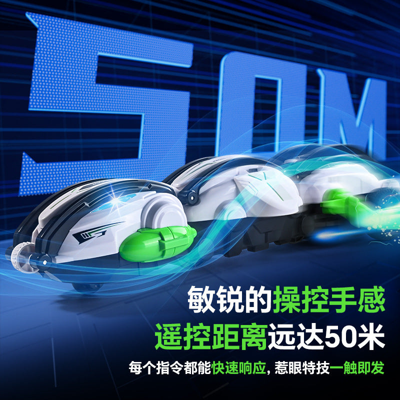 Cross-border New Strange 2.4G Rollover Stunt Car Stepless Speed Change 360 ° Rollover Deformation Children's Boy Remote Control Car