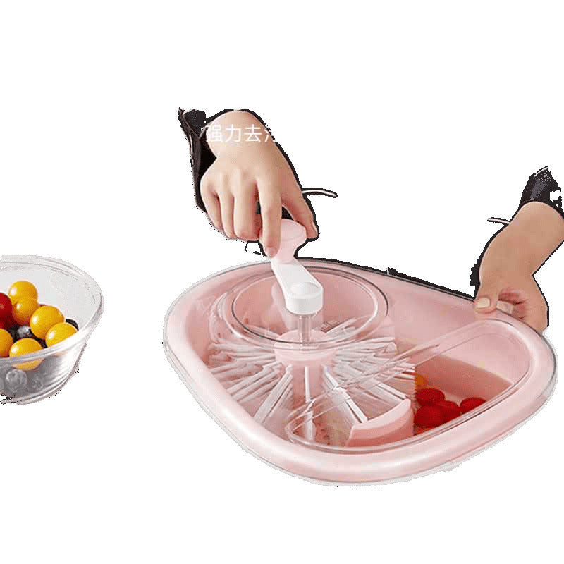 Wash Fruits Without Hand Washing, Fruit Basin Drain Basket To Remove Pesticide Residues And Stains, Household Fruit And Vegetable Washing Machine