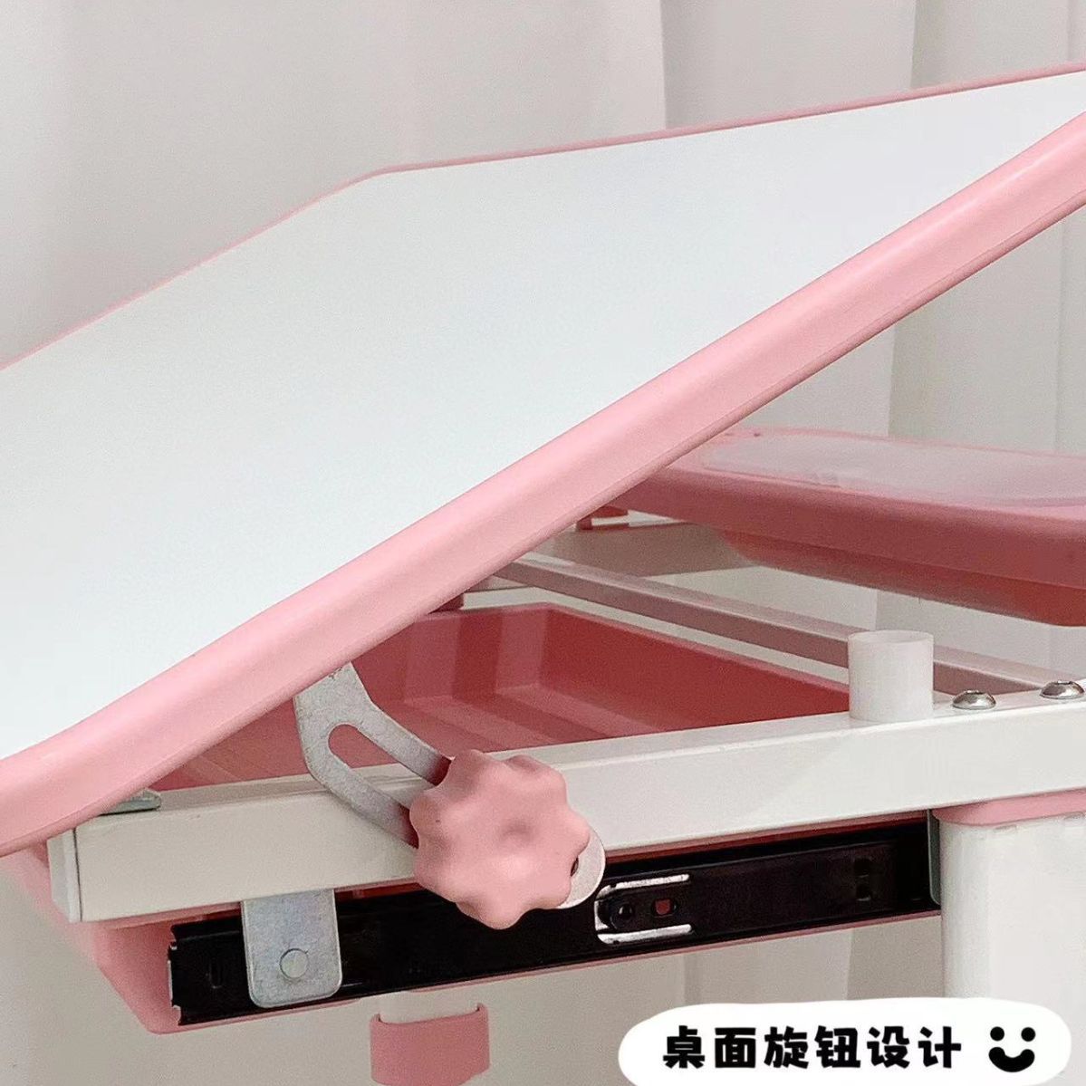 Cross-Border Home Adjustable Children's Study Table For Reading And Writing Desks And Chairs Multi-Functional Sitting Posture Correction Study Table