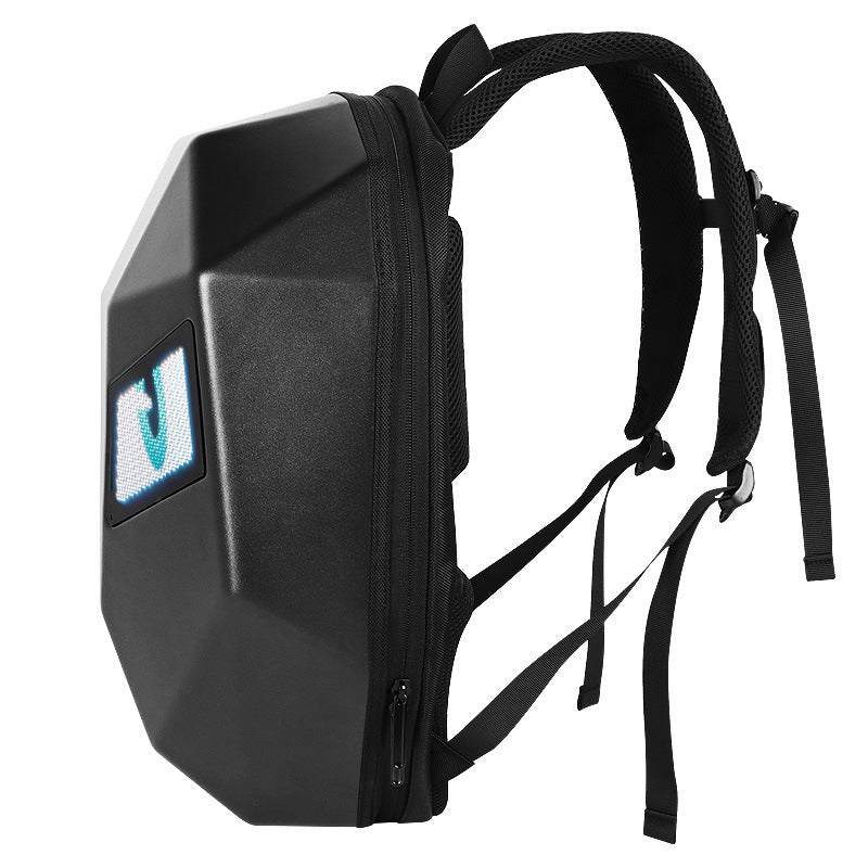 LED Riding Iron Man Backpack Motorcycle Motorcycle Backpack Sports Personality DIY Knight Backpack Cross-border Small