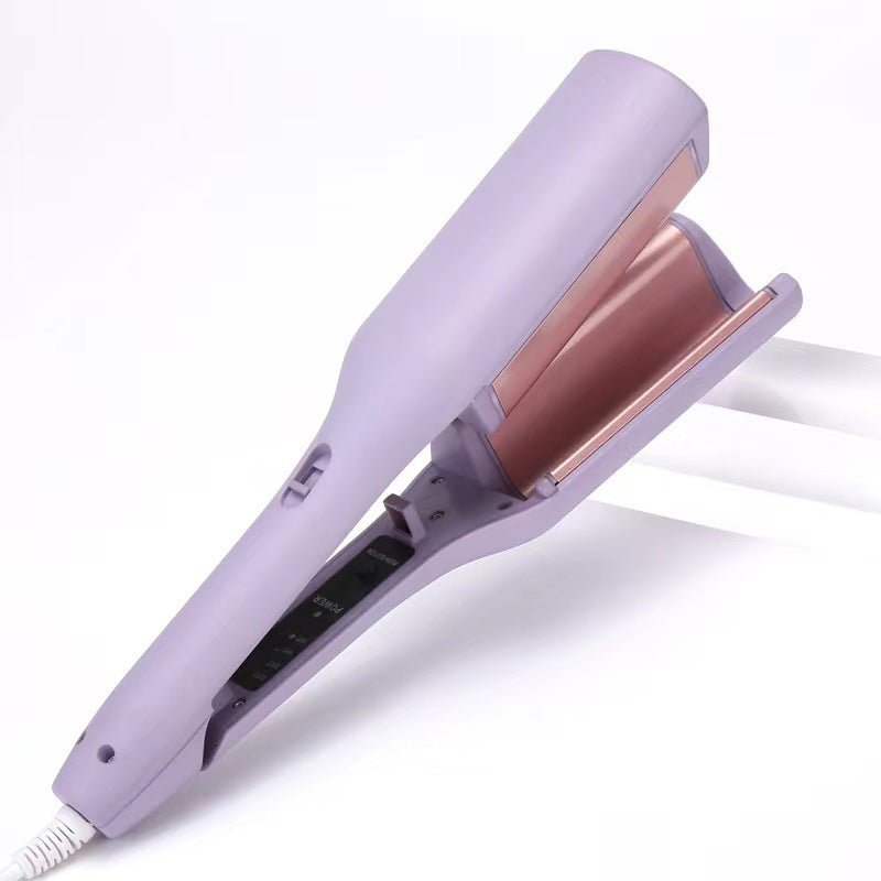 Factory Wholesale 32mm French Egg Roll Curly Hair Stick Water Ripple Wave Wool Roll Splint Negative Ion Does Not Hurt Hair