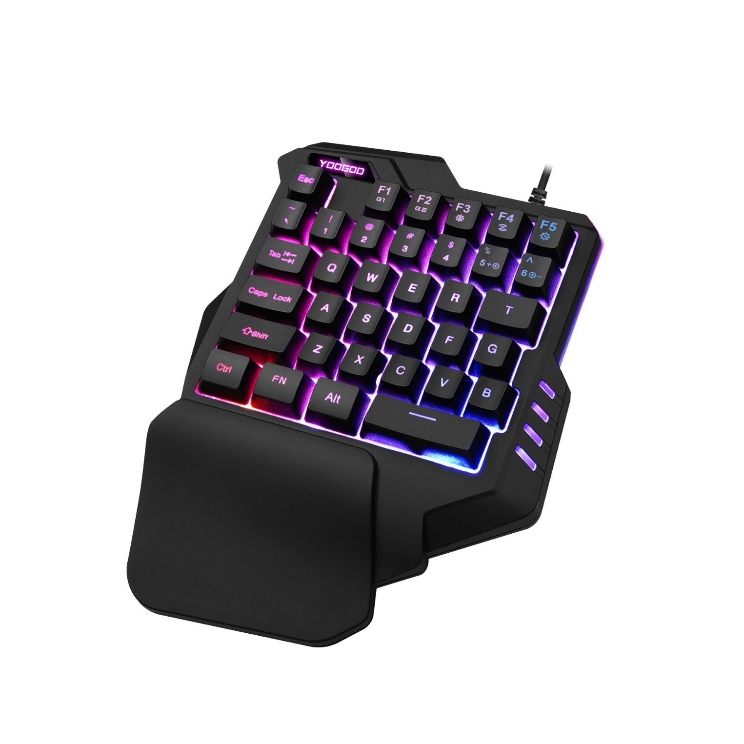 Viper G92 One-handed Gaming Keyboard Pressure Gun Chicken Throne One-handed Key Mouse Gaming Keyboard Mouse Wholesale