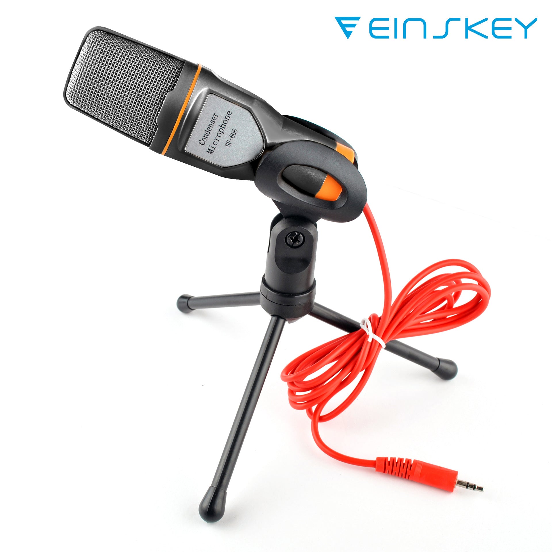 Cross-border Foreign Trade Wholesale Computer Wheat Video Voice Microphone Anchor Mobile Phone Karaoke Condenser Microphone With Bracket