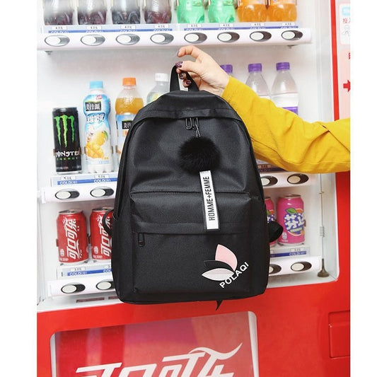 Canvas Backpack For Women 2025 New College Style Korean Style Mori Style Baoyue Xiaoxin Junior High School Student Bag