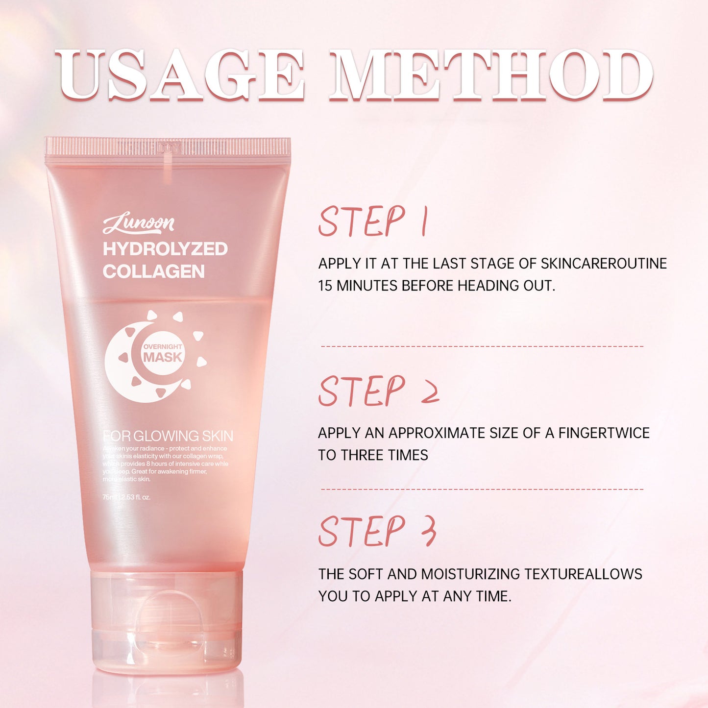 Collagen Tear Mask Skin Rejuvenation Moisturizing Firming Night Repair Mask