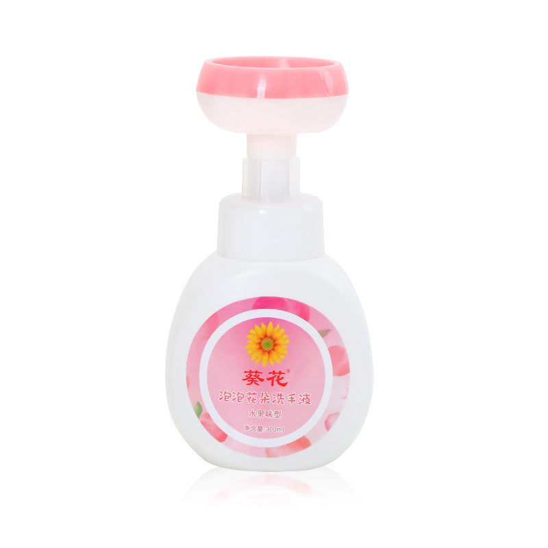 Wholesale Supply Of Foam Flower Hand Sanitizer Press Hand Sanitizer Mild Flower Foam Peach Flavor A Generation Of Hair